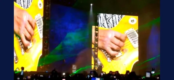 Torcida do Cruzeiro comemora classificação antes de show do Metallica