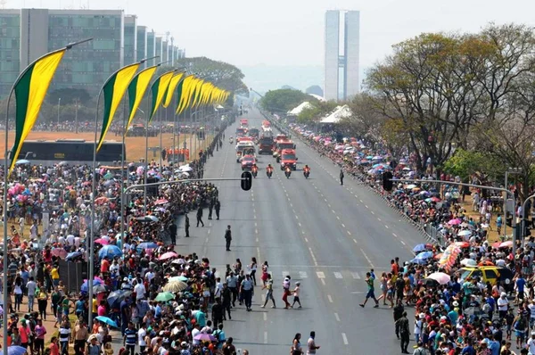 Confira como será o dia de desfile do 7 de setembro na capital