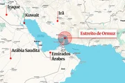 Estreito de Ormuz, principal rota de comércio de petróleo do Oriente Médio