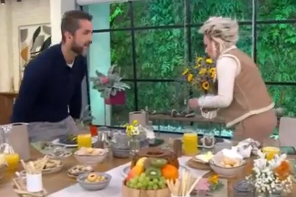 Print de um vídeo de Ana Maria Braga e Felipe Andreoli - Metrópoles