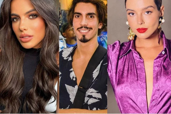 Duda Nogueira, Gabriel David e Giovanna Lancellotti