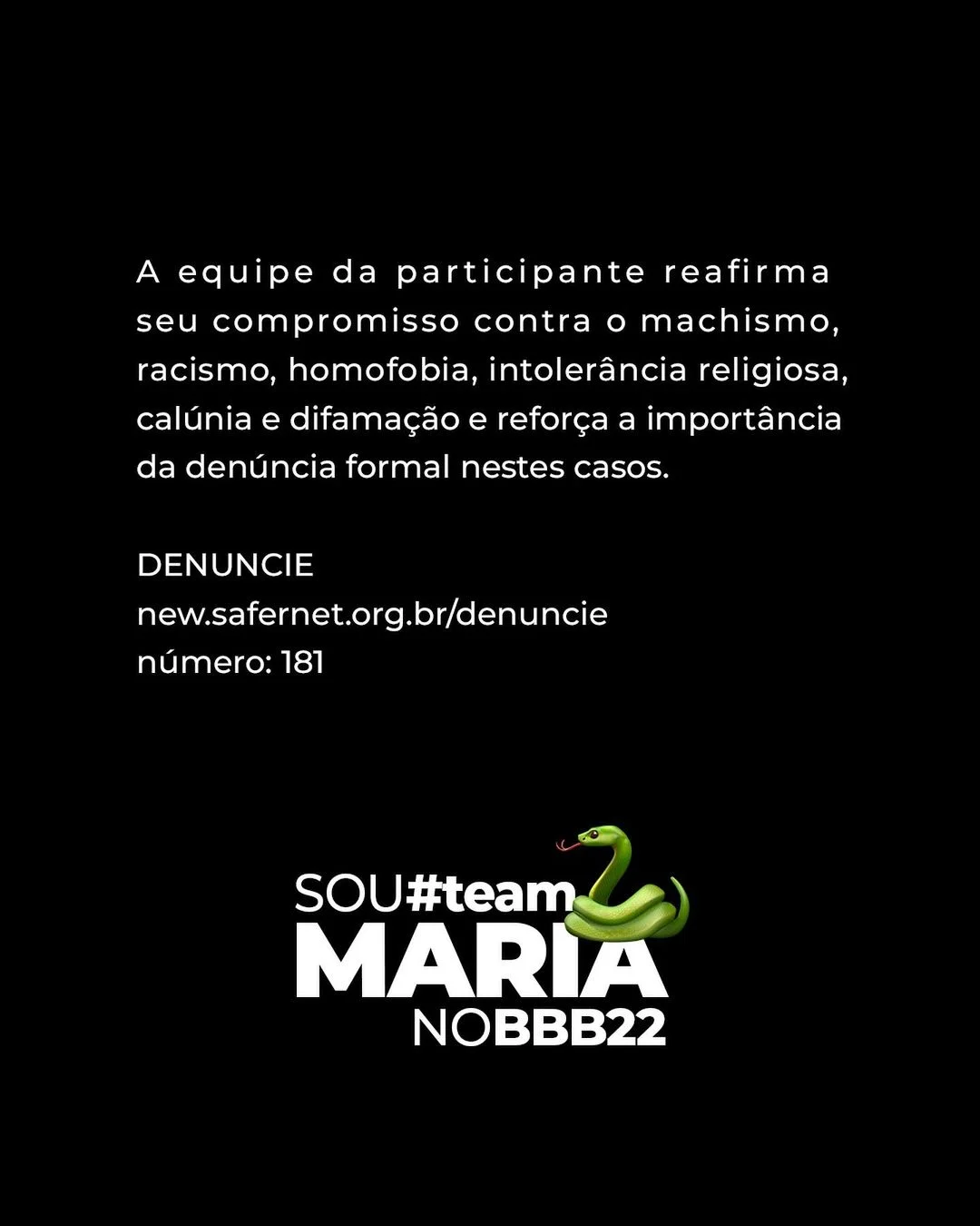 A equipe de Maria denunciou ataques racistas à sister A equipe de Maria denunciou ataques racistas à sister