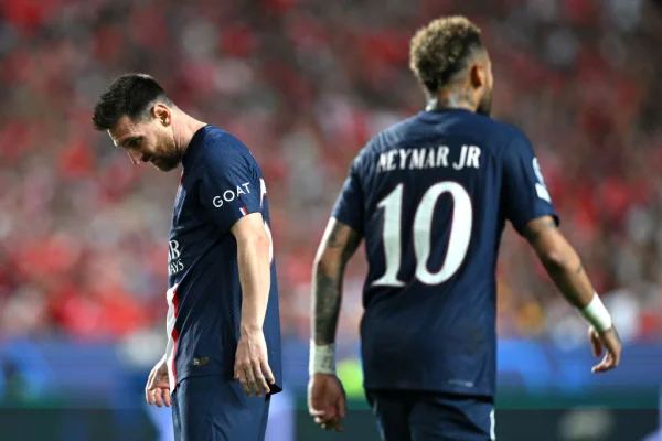 Messi marca golaço, mas PSG fica no empate com o Benfica em Portugal