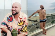 O ator e cantor Tiago Abravanel O ator e cantor Tiago Abravanel