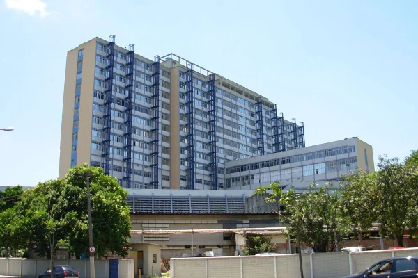 imagem colorida mostra prédio do hospital do servidor estadual - metrópoles