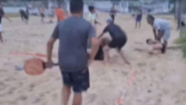 Grupo de beach tennis agride família em Florianópolis - Metrópoles
