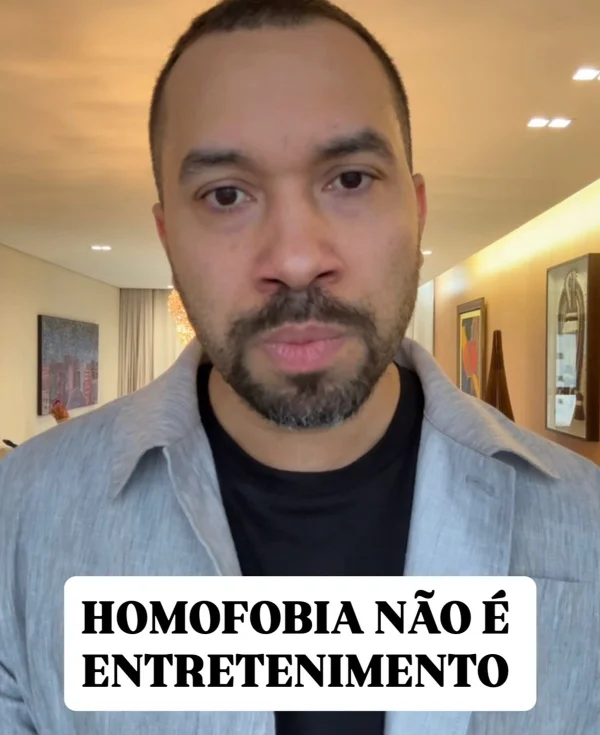Gil do Vigor solta o verbo após ataques homofóbicos contra ator: “É crime” - destaque galeria