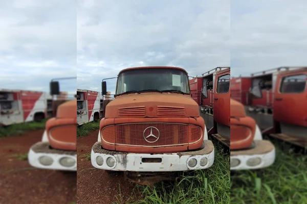 Carro que será leiloado