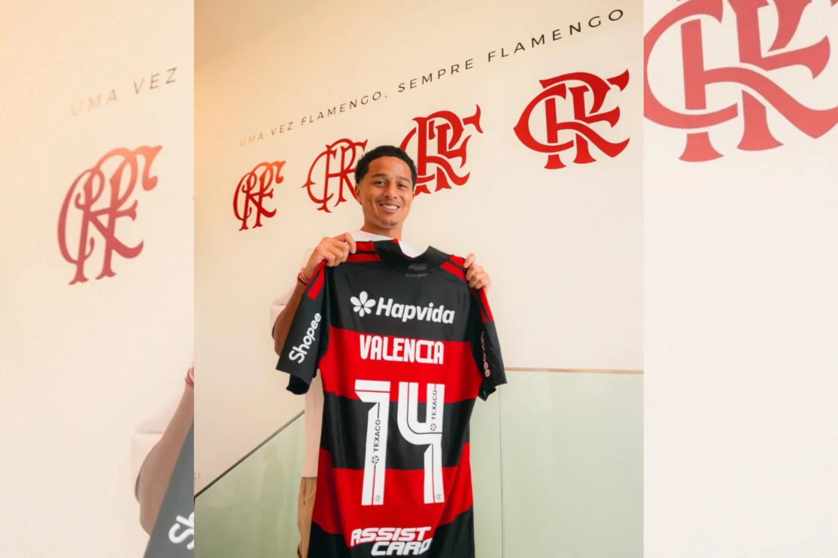 Flamengo anuncia a contratação de Anthony Valencia