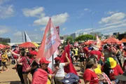 O encontro também ocorre em meio à campanha de Leandro Grass (PT) ao Governo do Distrito Federal (GDF) O encontro também ocorre em meio à campanha de Leandro Grass (PT) ao Governo do Distrito Federal (GDF)