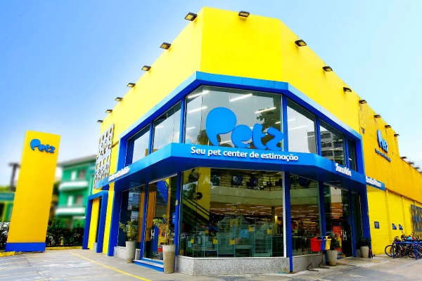 fachada de loja da rede Petz