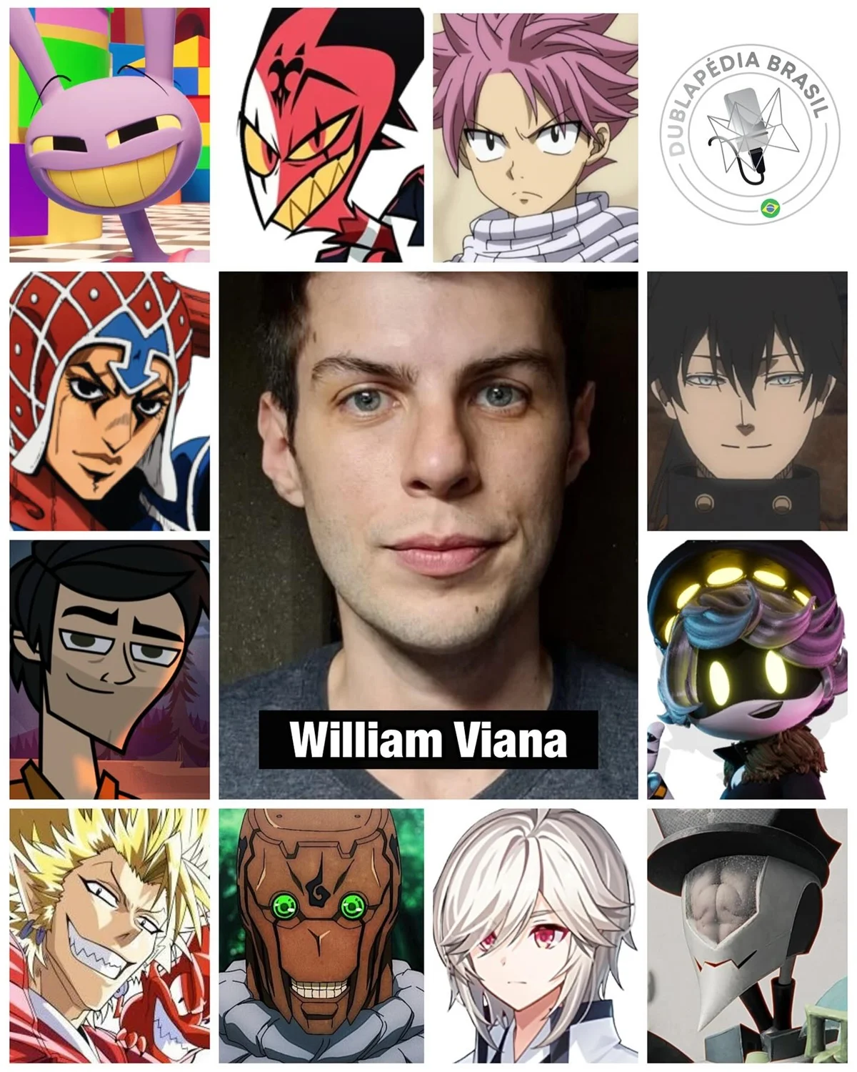 William Viana, dublador de Blitzo de Helluva Boss William Viana, dublador de Blitzo de Helluva Boss
