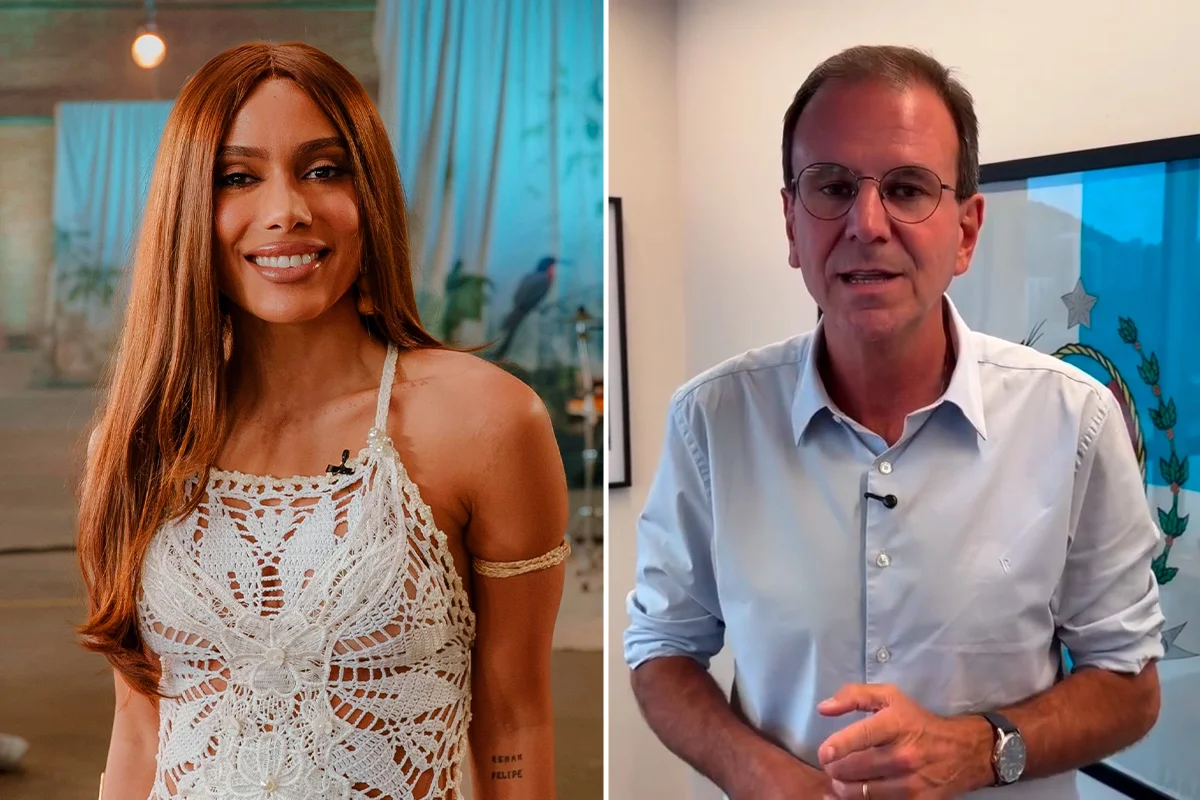 Anitta e Eduardo Paes Anitta e Eduardo Paes
