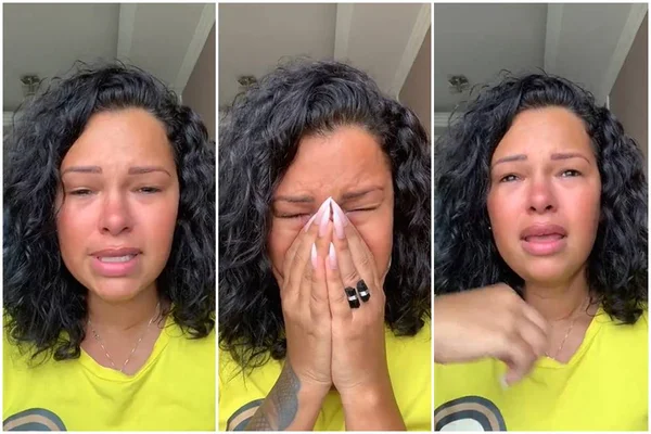 Ariadna Arantes em live no Instagram