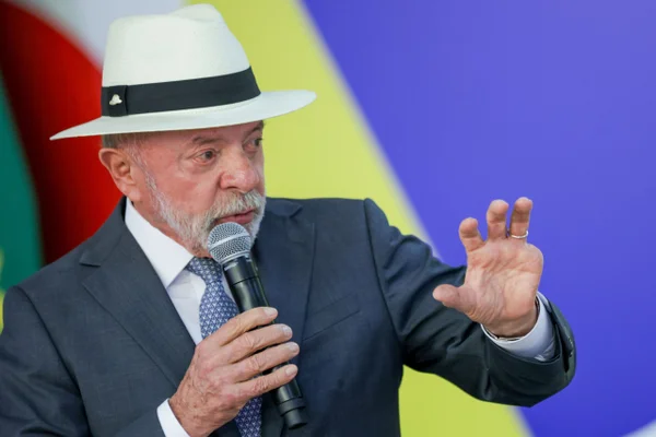 O presidente da República, Luiz Inácio Lula da Silva PT Palácio do Planalto no lançamento do Novo Desenrola Brasil Metropoles 8