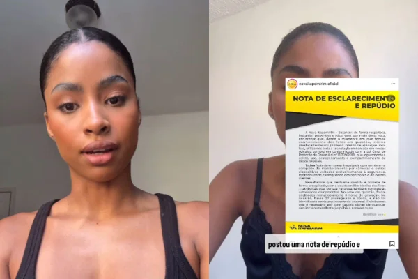 Em nota, a empresa de ônibus responsável pela viagem afirmou não ter identificado ocorrência de assédio durante a viagem de Raquel Possu - Metrópoles