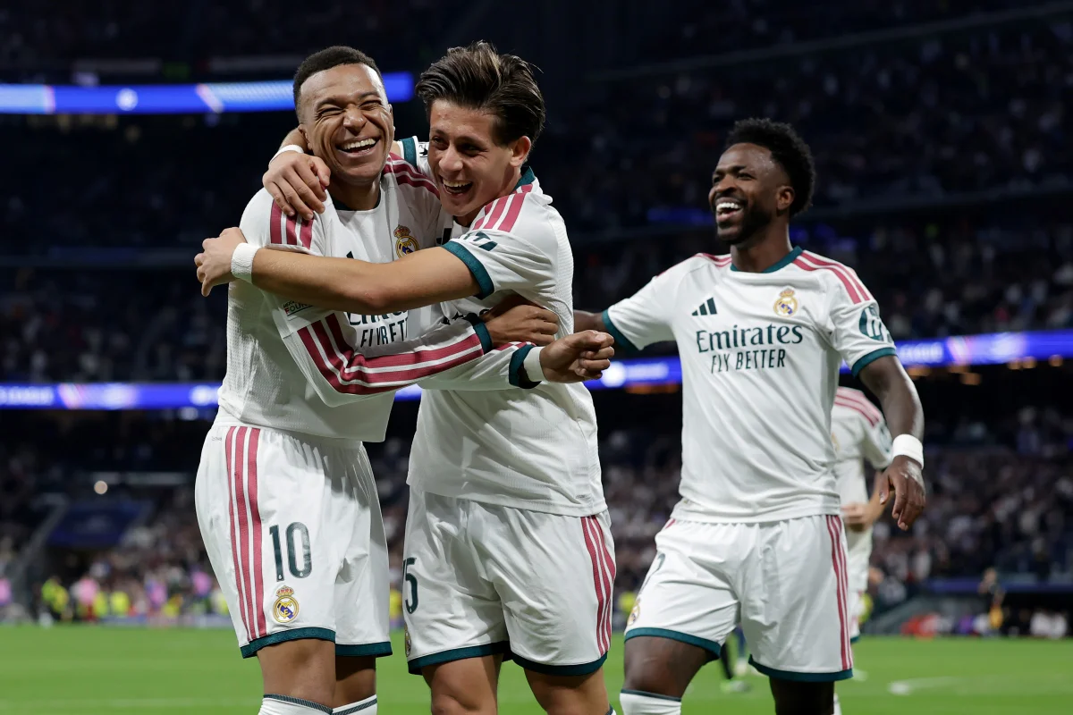 Real Madrid goleou o Leipzig Real Madrid goleou o Leipzig