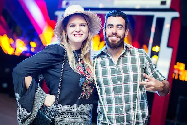 Kika Neves e Luciano Canadá Kika Neves e Luciano Canadá