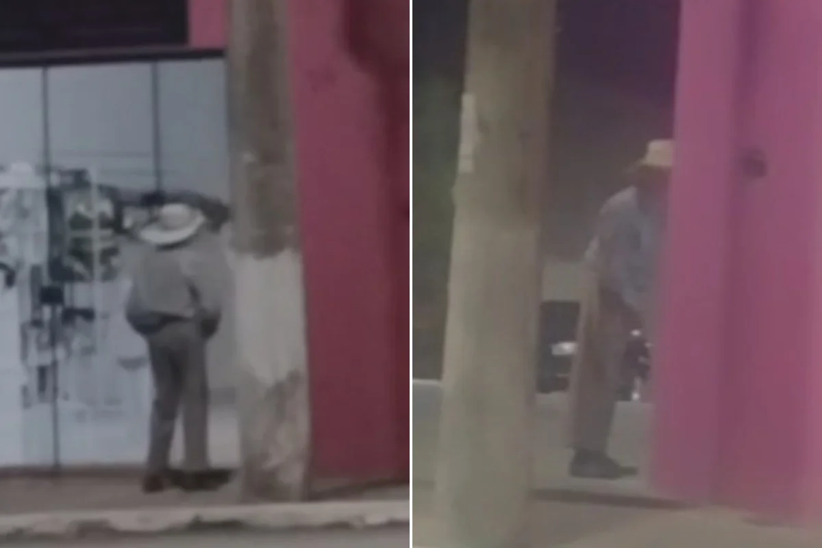 Idoso é flagrado em ato obsceno em frente a manequim em Minas Gerais