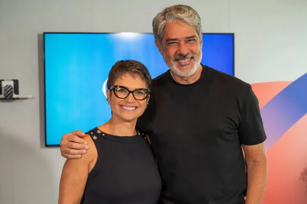 Sandra Annenberg elogia parceria com Bonner: “Relação muito carinhosa”