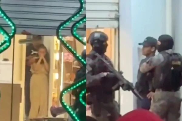 Homem faz reféns dentro de loja de celulares - Metrópoles