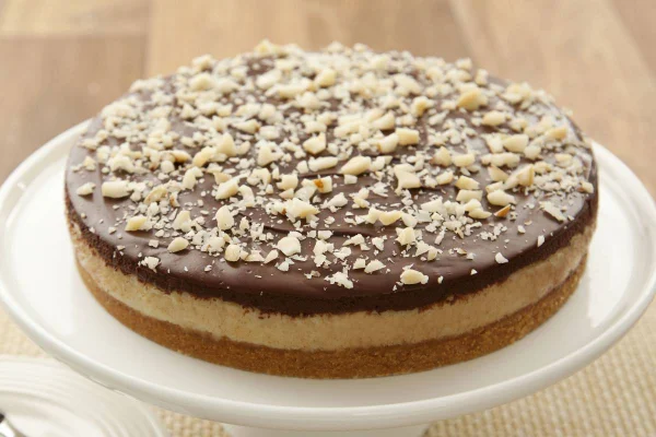 Torta brigadeiro de banana
