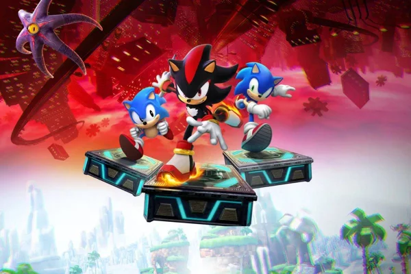 desenho do jogo Sonic X Shadow Generations - metrópoles