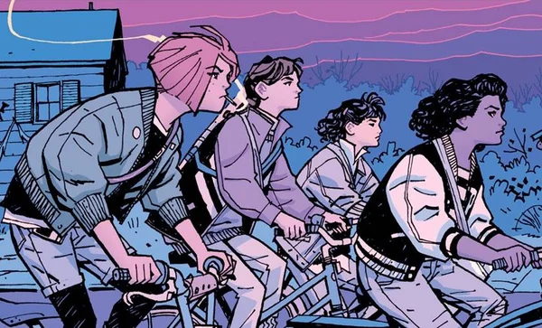 Brian K. Vaughan, de Paper Girls, é o melhor roteirista de sua geração