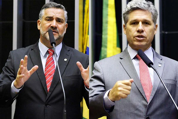 Paulo Teixeira e Paulo Pimenta / Metrópoles
