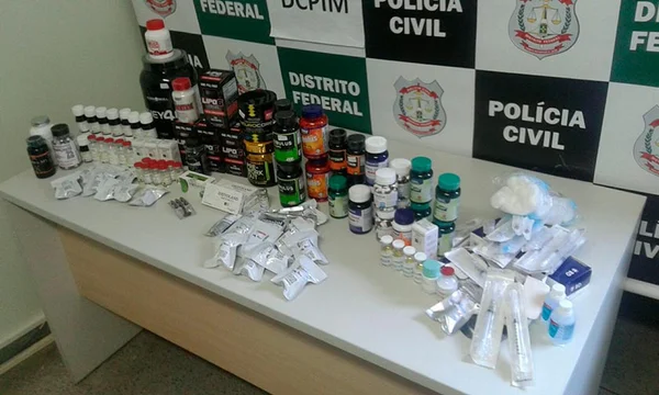 Polícia Civil desarticula grupo que comercializava anabolizantes e suplementos de venda proibida