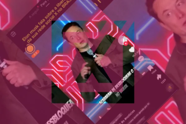 Print de post que mente ao afirmar que Elon Musk chamou suspensão do X no Brasil de “jogo sujo”. - Metrópoles