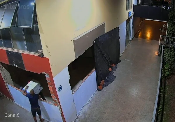 homens furtando objetos