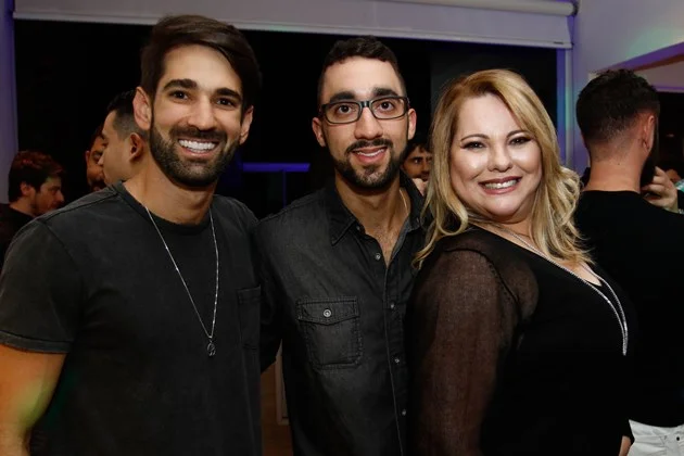 Hislan Carvalho, Rodrigo André e Élida Santos Hislan Carvalho, Rodrigo André e Élida Santos