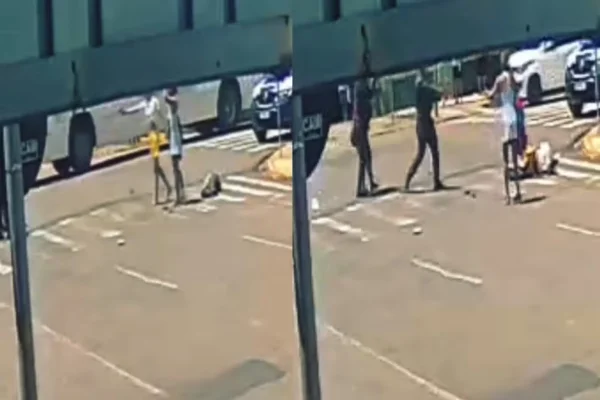 Imagem colorida, Travesti é contida a tiros após tomar arma de PM durante abordagem - Metrópoles