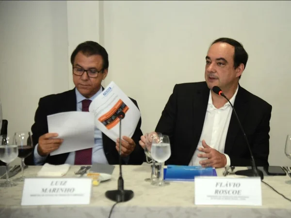 Luiz Marinho e Flávio Roscoe