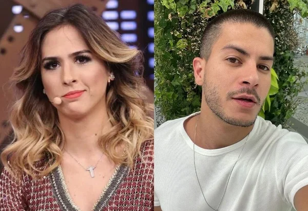 Tata Werneck e Arthur Aguiar