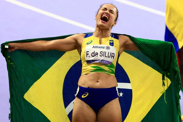 Imagem colorida de Brasileira no atletismo - Metrópoles