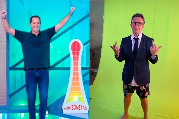 Benja e Neto revivem treta na televisão