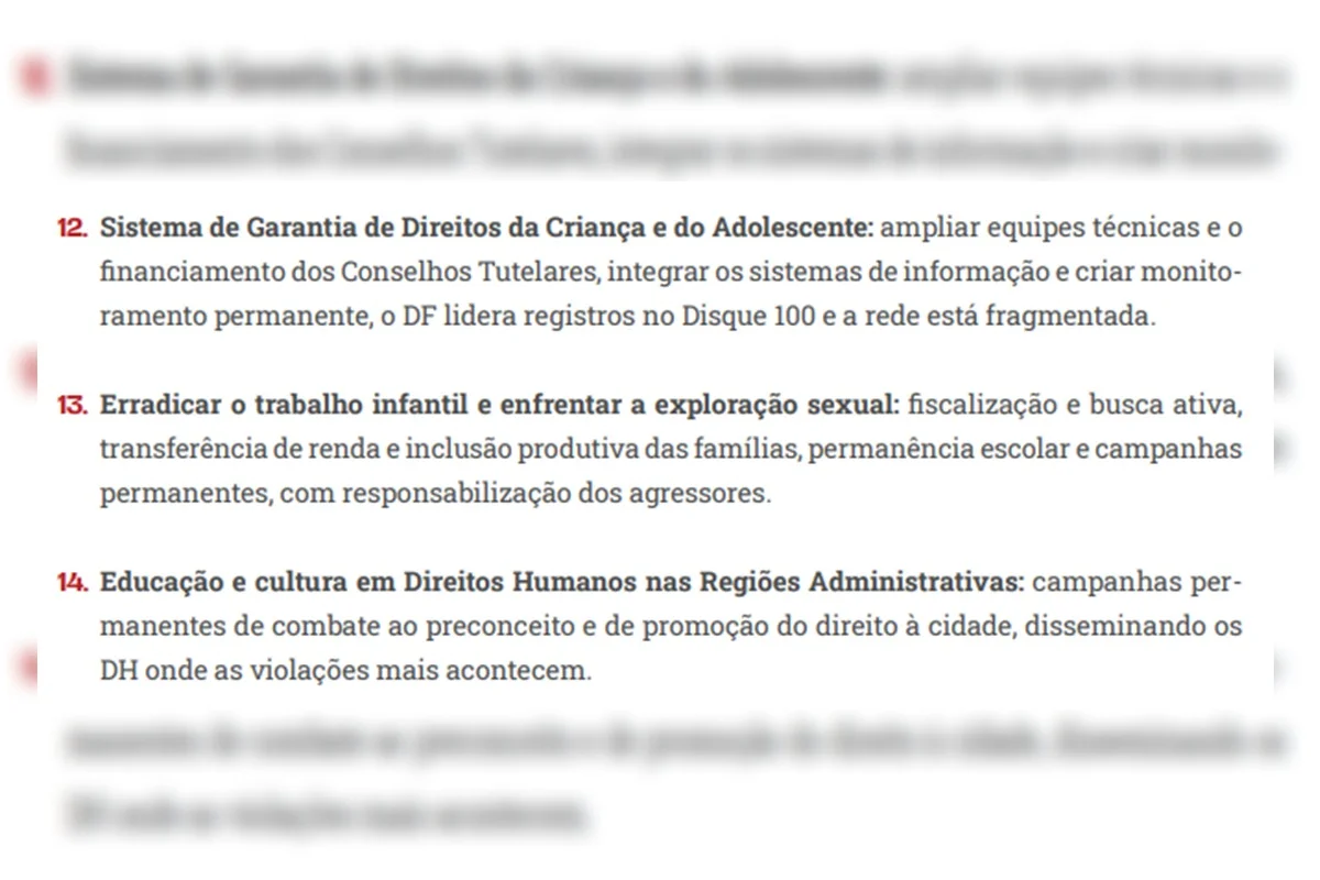 Dois dos 11 candidatos ao GDF não têm propostas para crianças - imagem 2 Dois dos 11 candidatos ao GDF não têm propostas para crianças - imagem 2