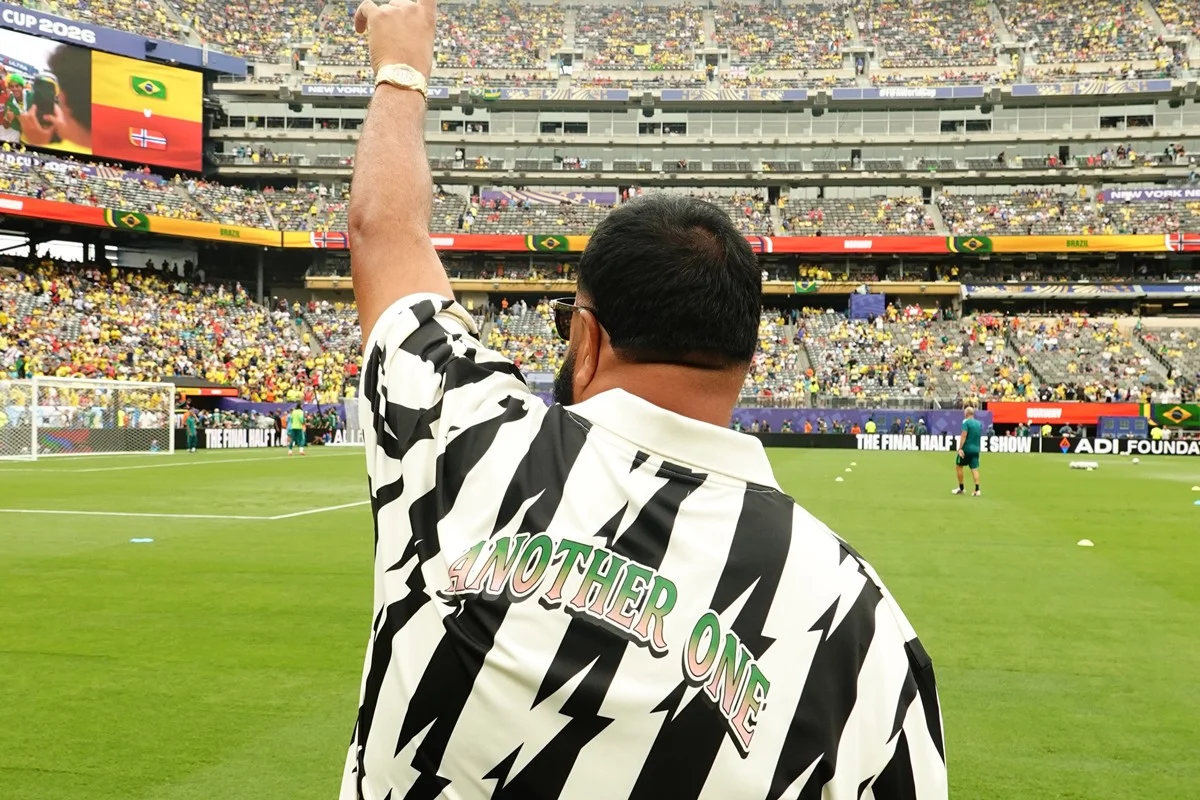 DJ Khaled acompanhou a partida de Brasil x Noruega DJ Khaled acompanhou a partida de Brasil x Noruega