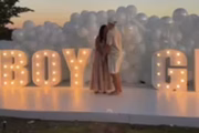 Ary Mirelle e João Gomes no chá revelação