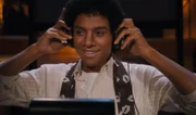 Jafaar Jackson interpretando Michael Jackson na cinebiografia do cantor Jafaar Jackson interpretando Michael Jackson na cinebiografia do cantor