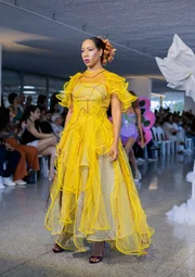 Desfile dos alunos do IESB no MAB