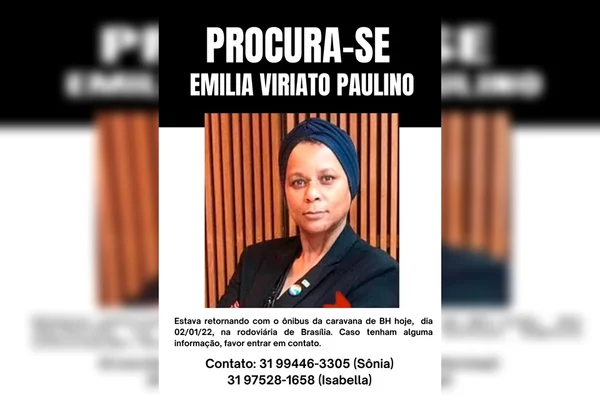 Emilia perdida em Brasília