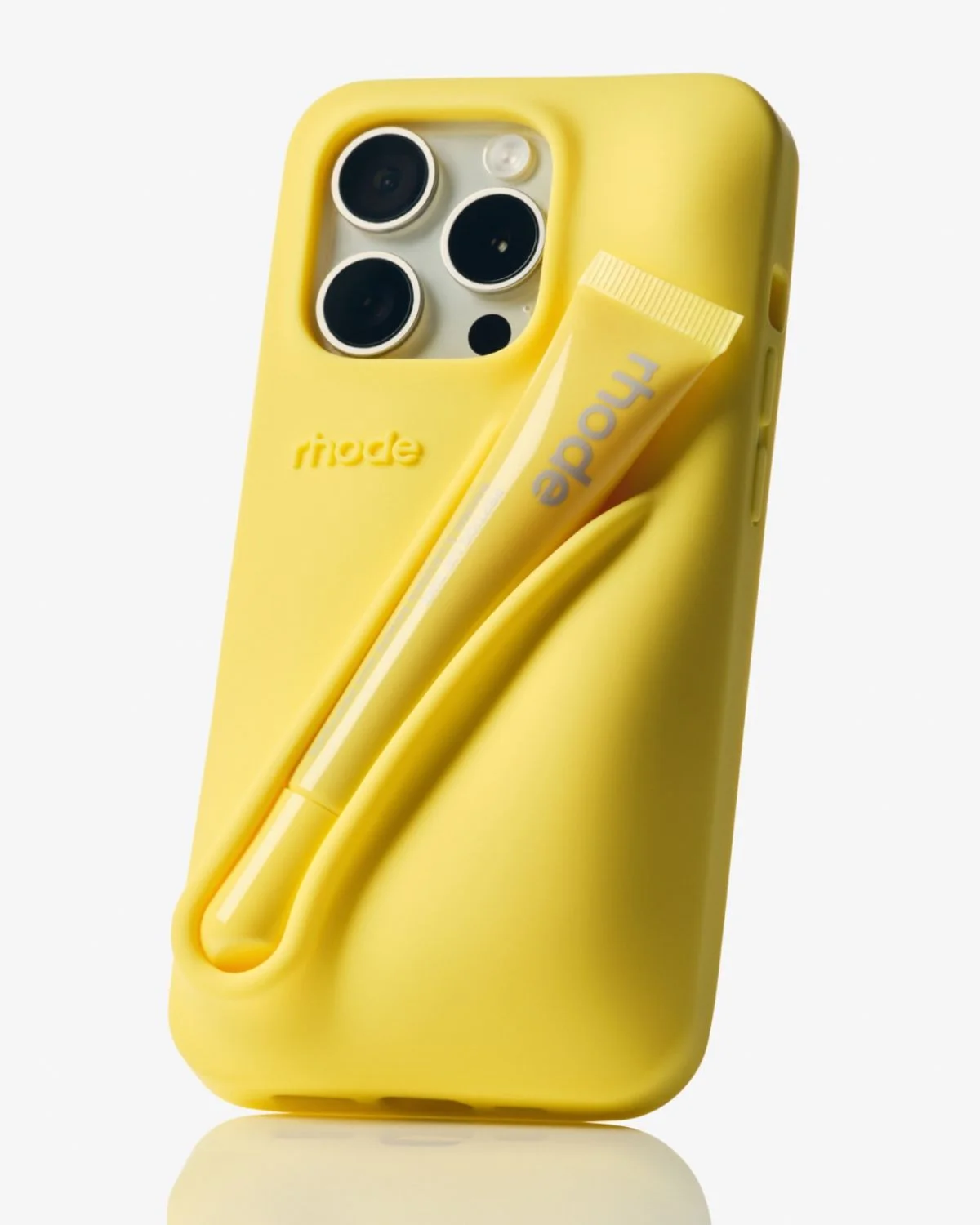 Capinha de celular com lip treatment de limão Capinha de celular com lip treatment de limão