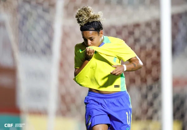 Seleção Brasileira feminina sub-20 domina o México e vence por 3 x 0
