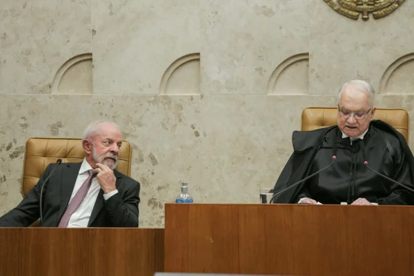 Presidente do STF, Edson Fachin, durante discurso de abertura do ano do Judiciário de 2026