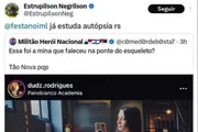 Perfis que incentivaram crimes contra Maria Eduarda Rodrigues de Freitas foram tirados do ar Perfis que incentivaram crimes contra Maria Eduarda Rodrigues de Freitas foram tirados do ar
