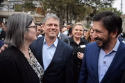 Tarcísio de Freitas e Ricardo Nunes participam da Cerimônia de Abertura do 67° Congresso Estadual de Municípios
