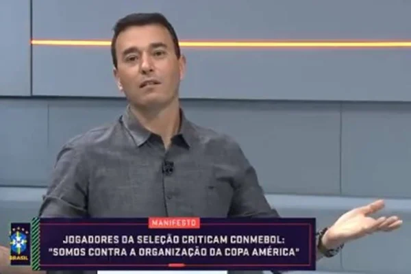 André Rizek rebate bronca de Andreia Sadi: “Não vou dormir no sofá”